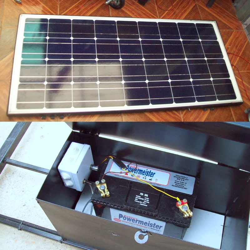 flechas led solares camioneras